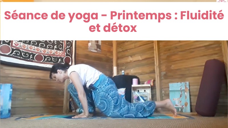 Jour 3. Printemps : Fluidité et détox avec Laurence Davant (33min)